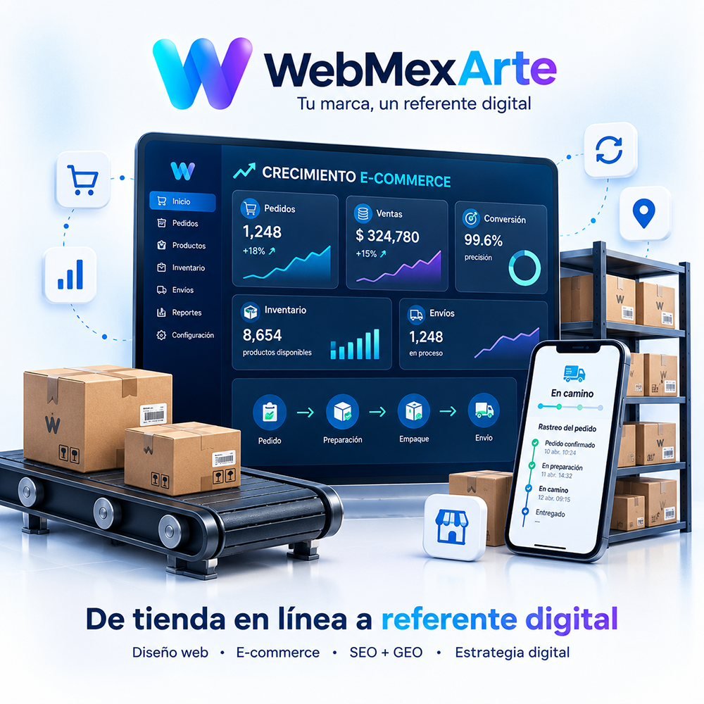 WebMexArte webmexarte crecimiento en ecommerce referente digital