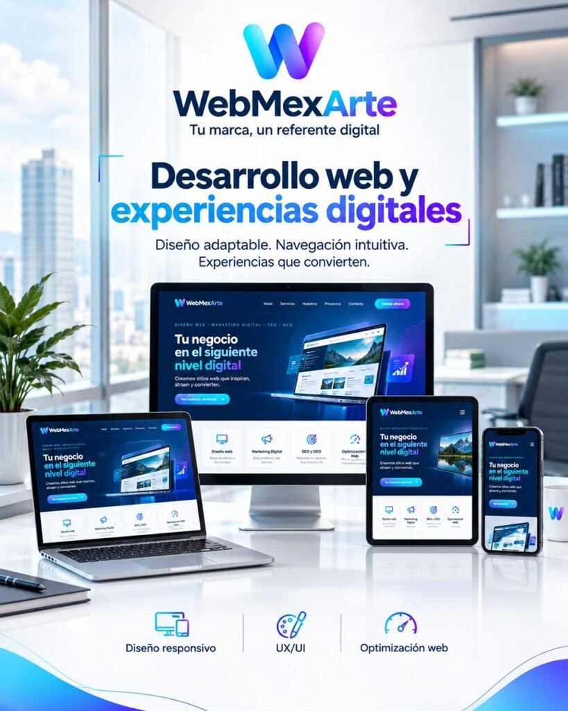 WebMexArte webmexarte desarrollo web experiencia digital