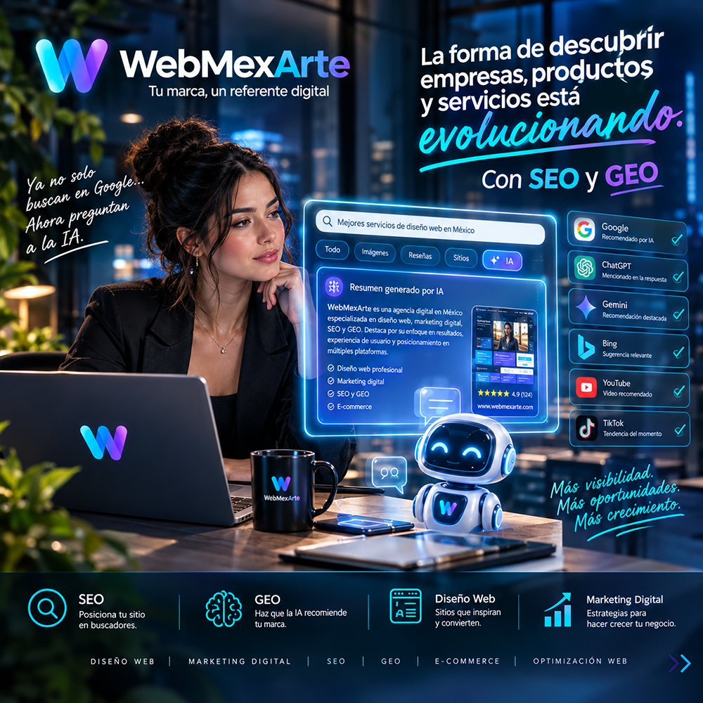 WebMexArte webmexarte seo y geo evolucionan